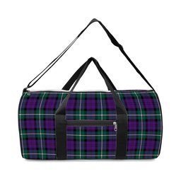 ScotsTee Shop Scottish Baillie Highland Society Modern Crest Tartan Travel Bags