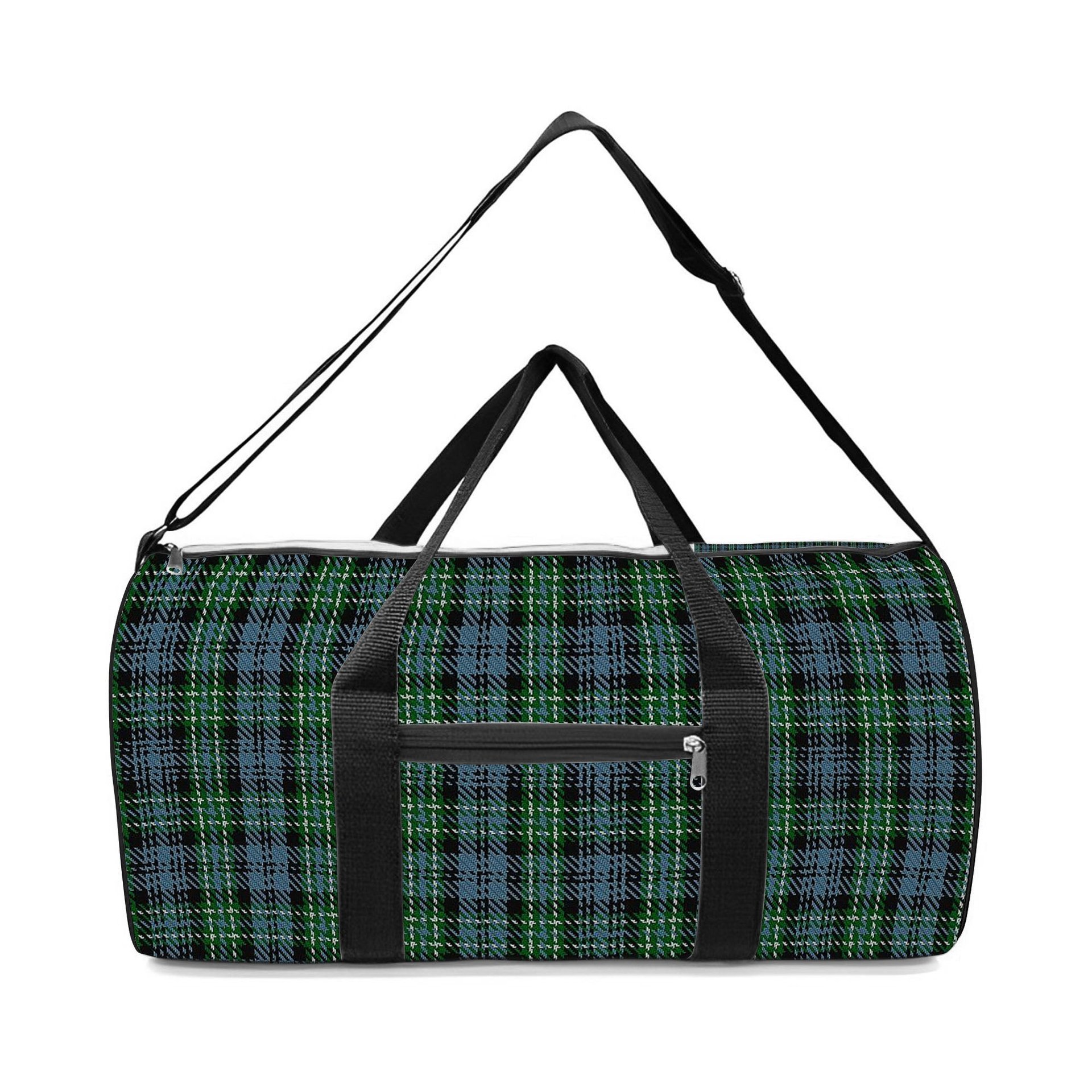 ScotsTee Shop Scottish Arbuthnott - TD Crest Tartan Travel Bags
