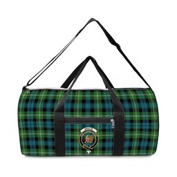 ScotsTee Shop Scottish Baillie of Polkemmet Ancient Crest Tartan Travel Bags