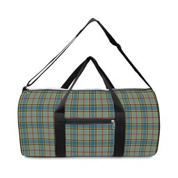ScotsTee Shop Scottish Balfour Blue Crest Tartan Travel Bags
