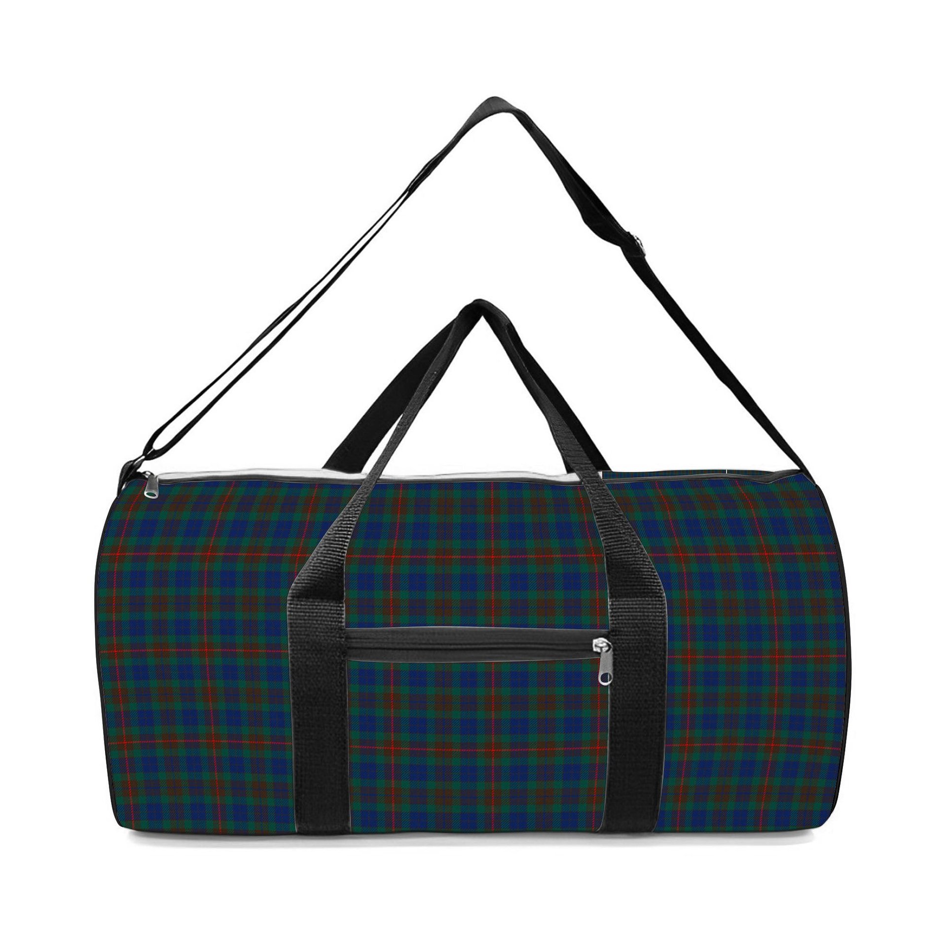ScotsTee Shop Scottish Buchanan Hunting Modern Crest Tartan Travel Bags