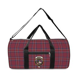 ScotsTee Shop Scottish Burnett Hunting Modern Crest Tartan Travel Bags