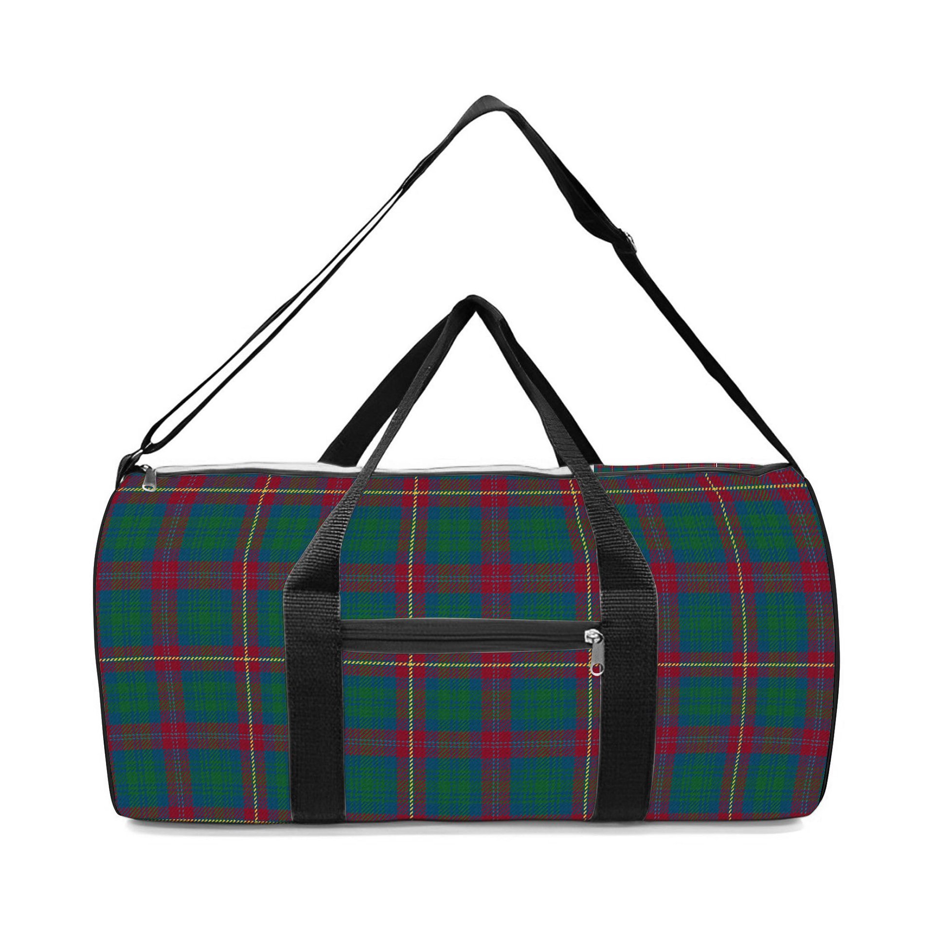 ScotsTee Shop Scottish Cairns of Finavon Ancient Crest Tartan Travel Bags