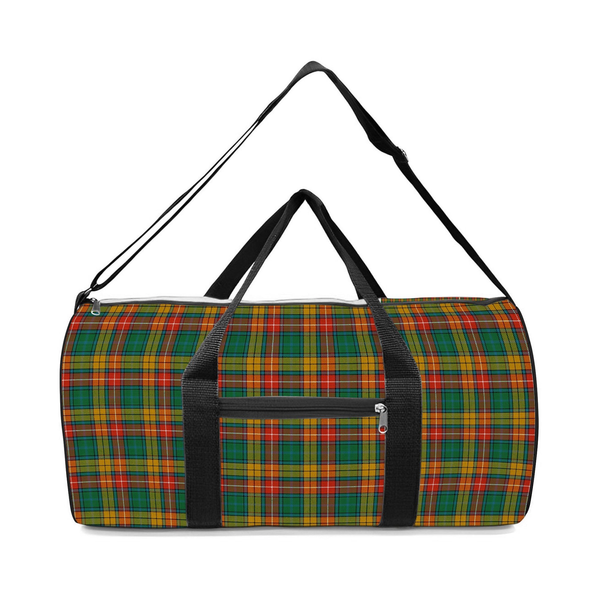 ScotsTee Shop Scottish Buchanan Ancient Clan Crest Tartan Travel Bags