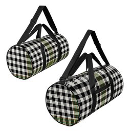 ScotsTee Shop Scottish Burns Check Ancient Crest Tartan Travel Bags