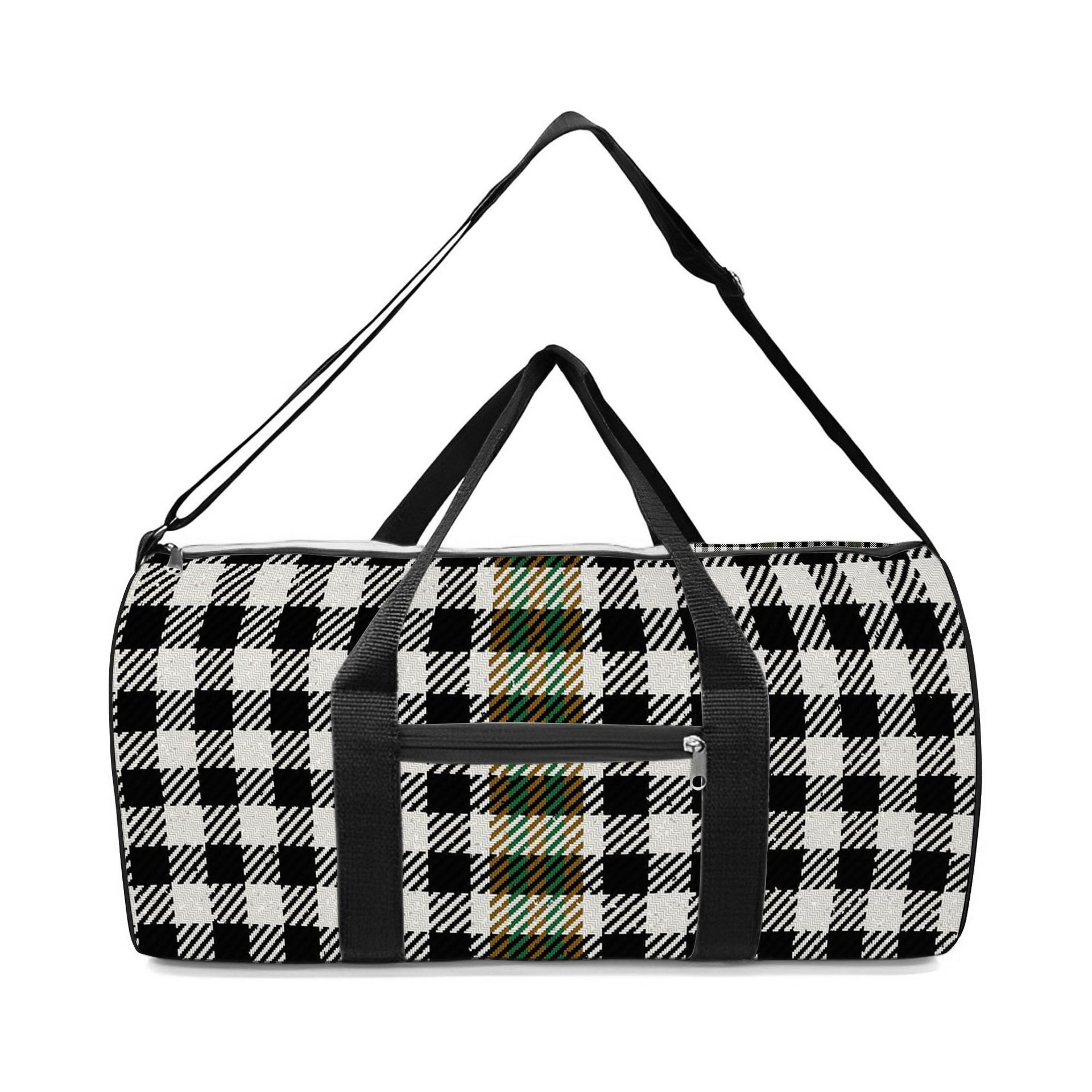 ScotsTee Shop Scottish Burns Check Ancient Crest Tartan Travel Bags