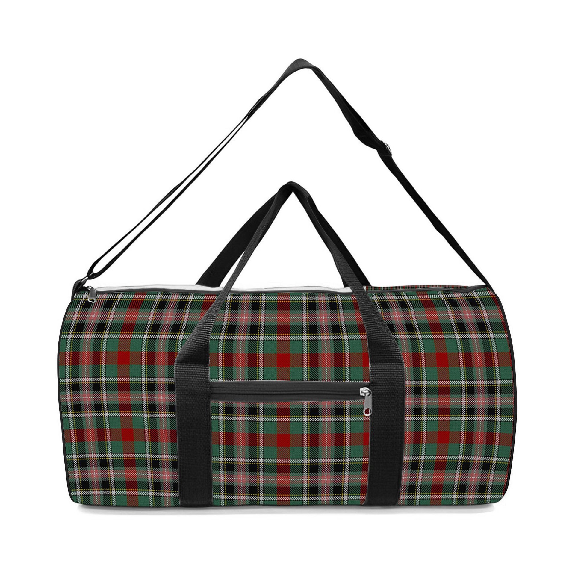 ScotsTee Shop Scottish Bruce of Kinnaird Crest Tartan Travel Bags