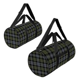 ScotsTee Shop Scottish Black Watch Large Sett Ancient Crest Tartan Travel Bags