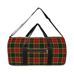 ScotsTee Shop Scottish Buchanan of Leny Crest Tartan Travel Bags