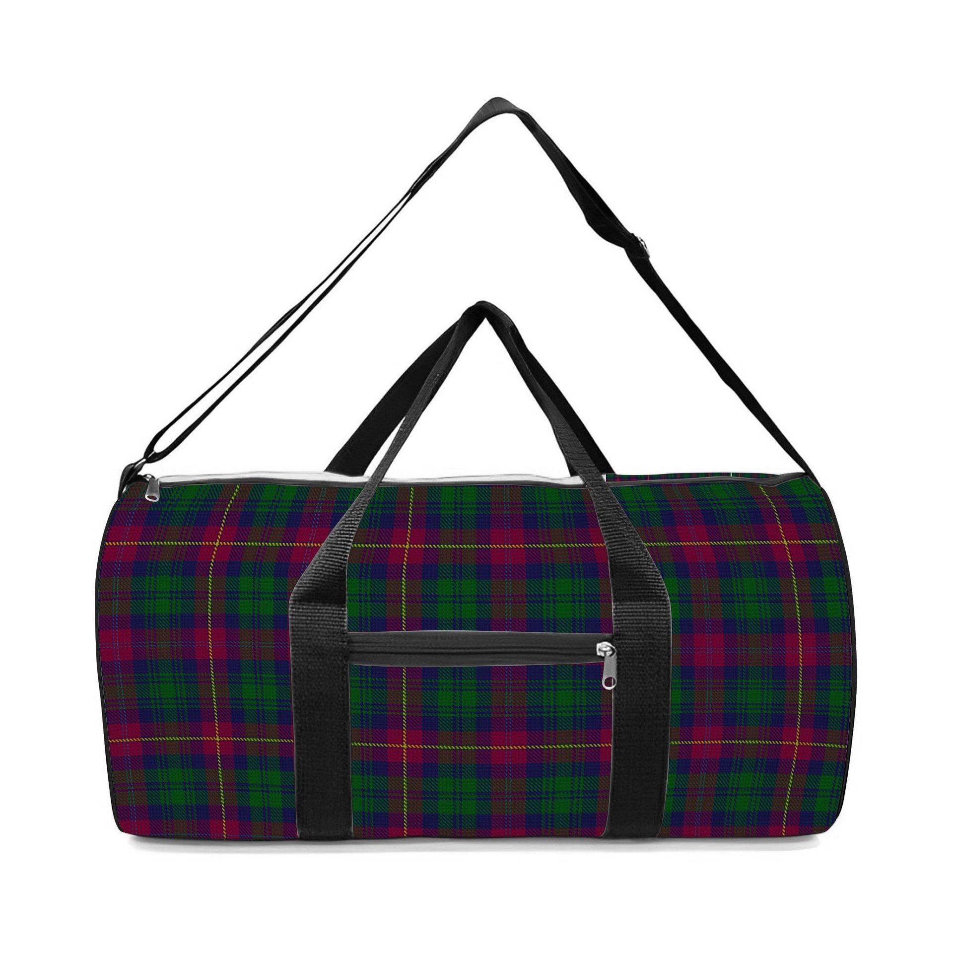 ScotsTee Shop Scottish Cairns of Finavon Crest Tartan Travel Bags