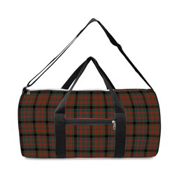 ScotsTee Shop Scottish Bowie Black Modern Crest Tartan Travel Bags