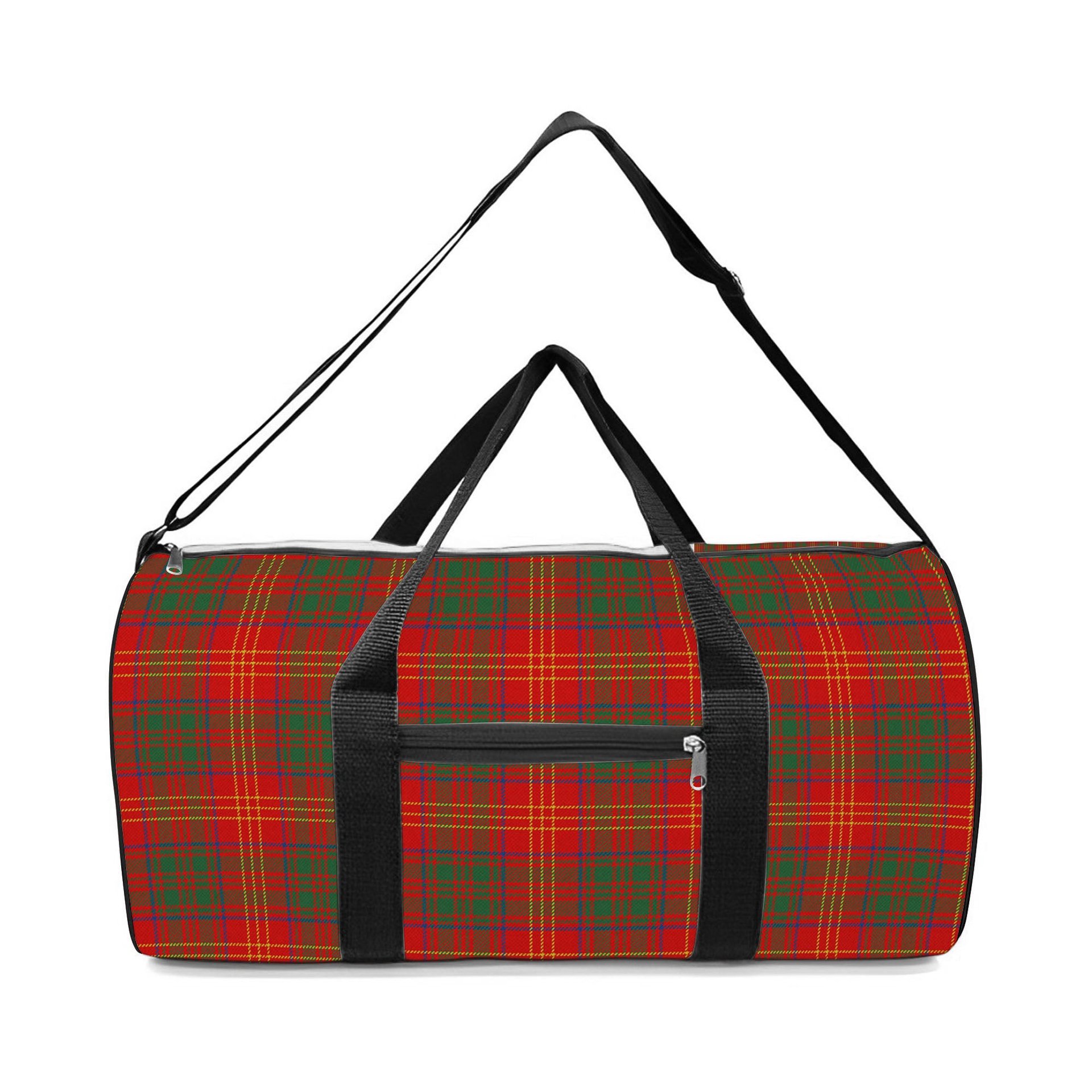 ScotsTee Shop Scottish Burns (Burns 1930) Modern Crest Tartan Travel Bags