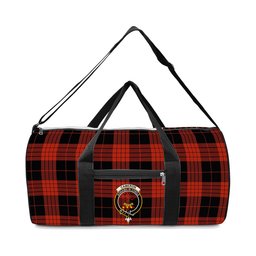 ScotsTee Shop Scottish Cameron Black and Red Ancient Crest Tartan Travel Bags