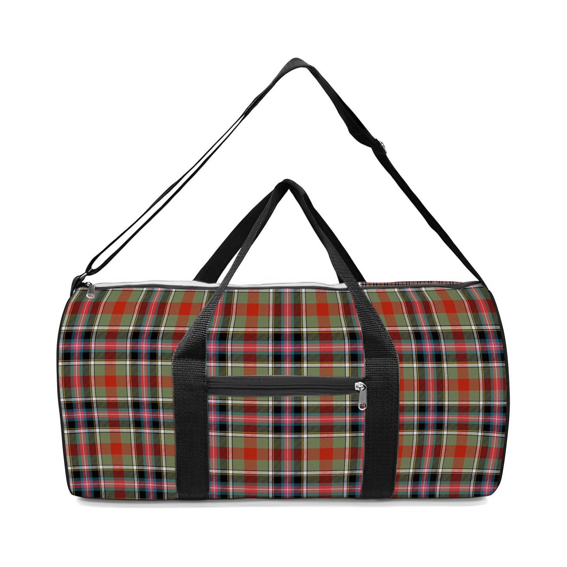ScotsTee Shop Scottish Bruce of Kinnaird Ancient Crest Tartan Travel Bags