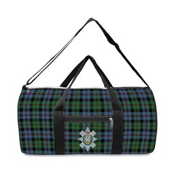 ScotsTee Shop Scottish Black Watch Coarse Kilt Ancient Crest Tartan Travel Bags