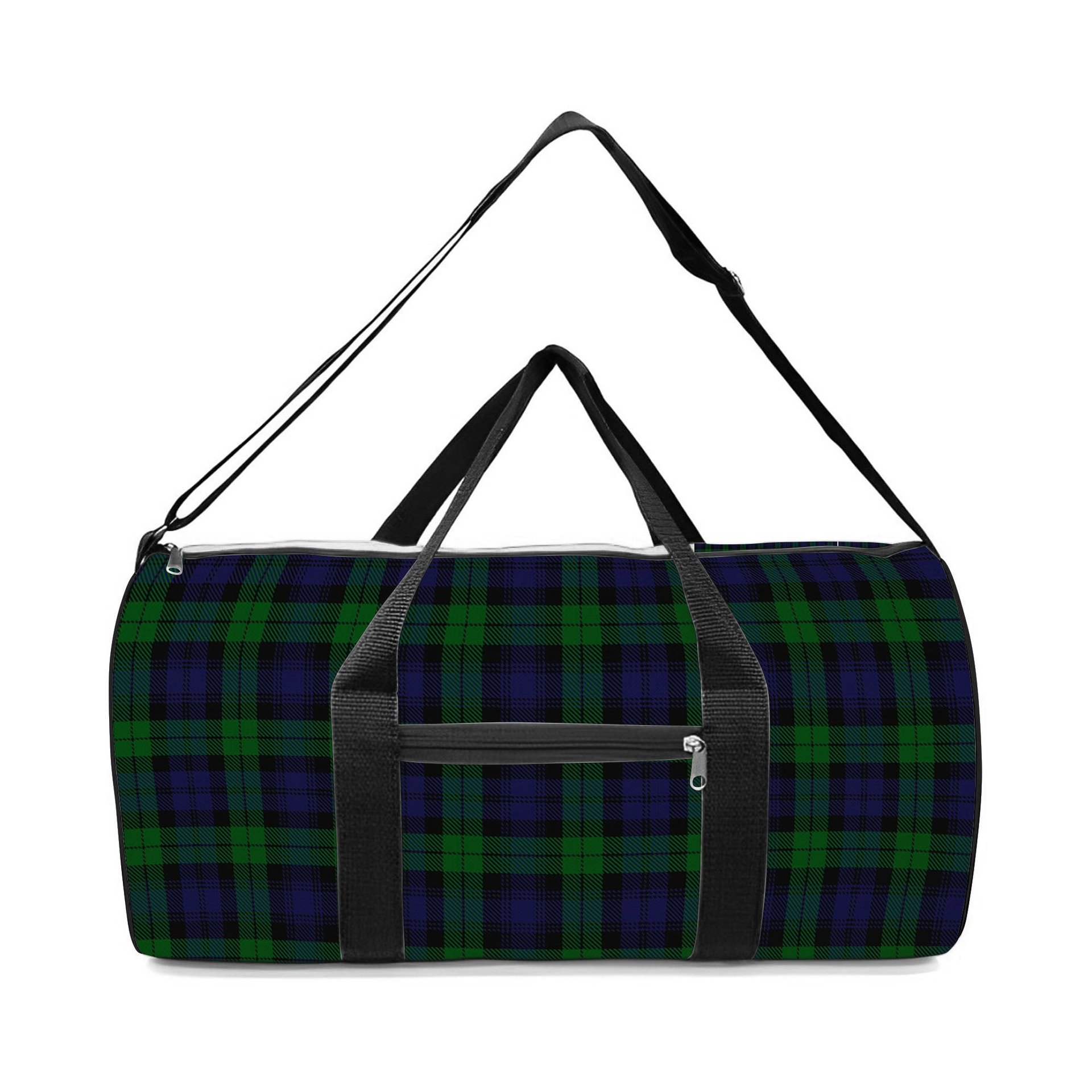 ScotsTee Shop Scottish Black Watch Crest Tartan Travel Bags