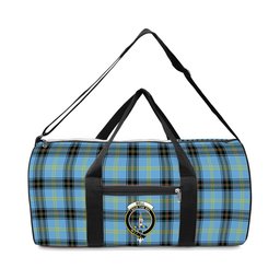 ScotsTee Shop Scottish Bell of the Borders Modern Crest Tartan Travel Bags