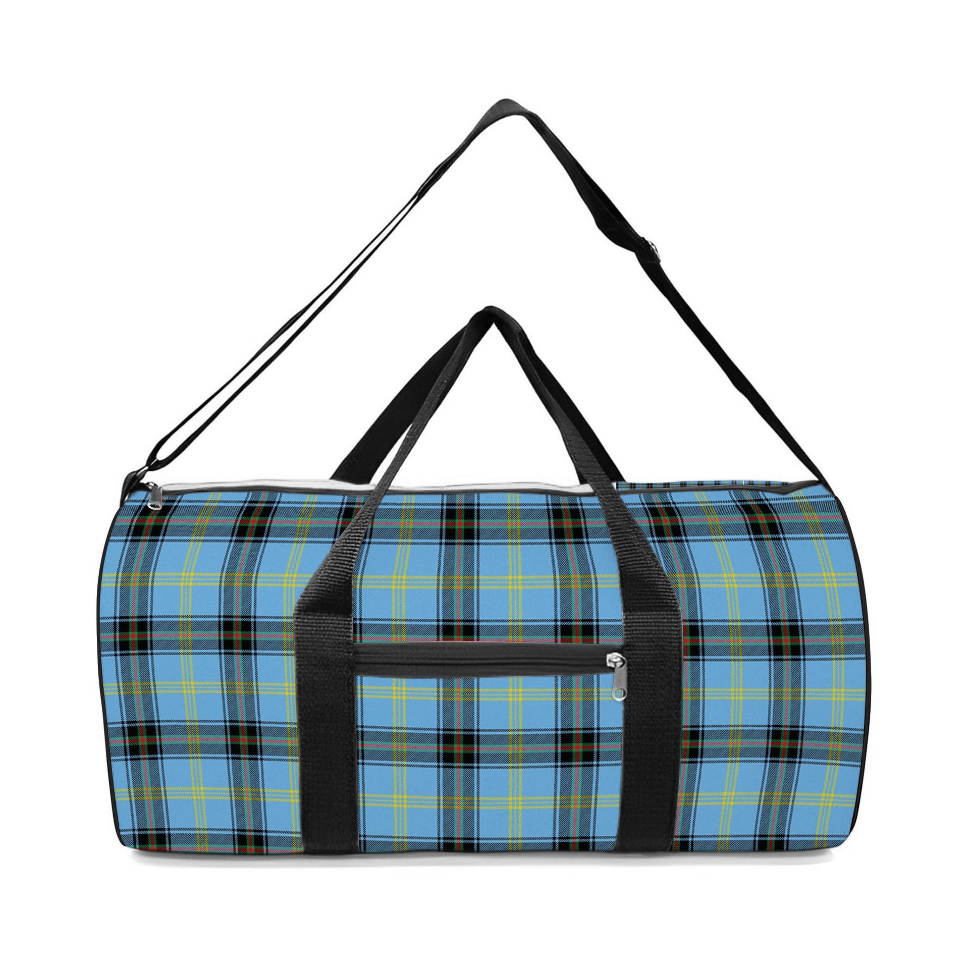 ScotsTee Shop Scottish Bell of the Borders Modern Crest Tartan Travel Bags