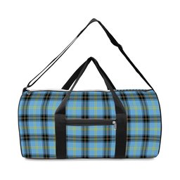 ScotsTee Shop Scottish Bell of the Borders Modern Crest Tartan Travel Bags