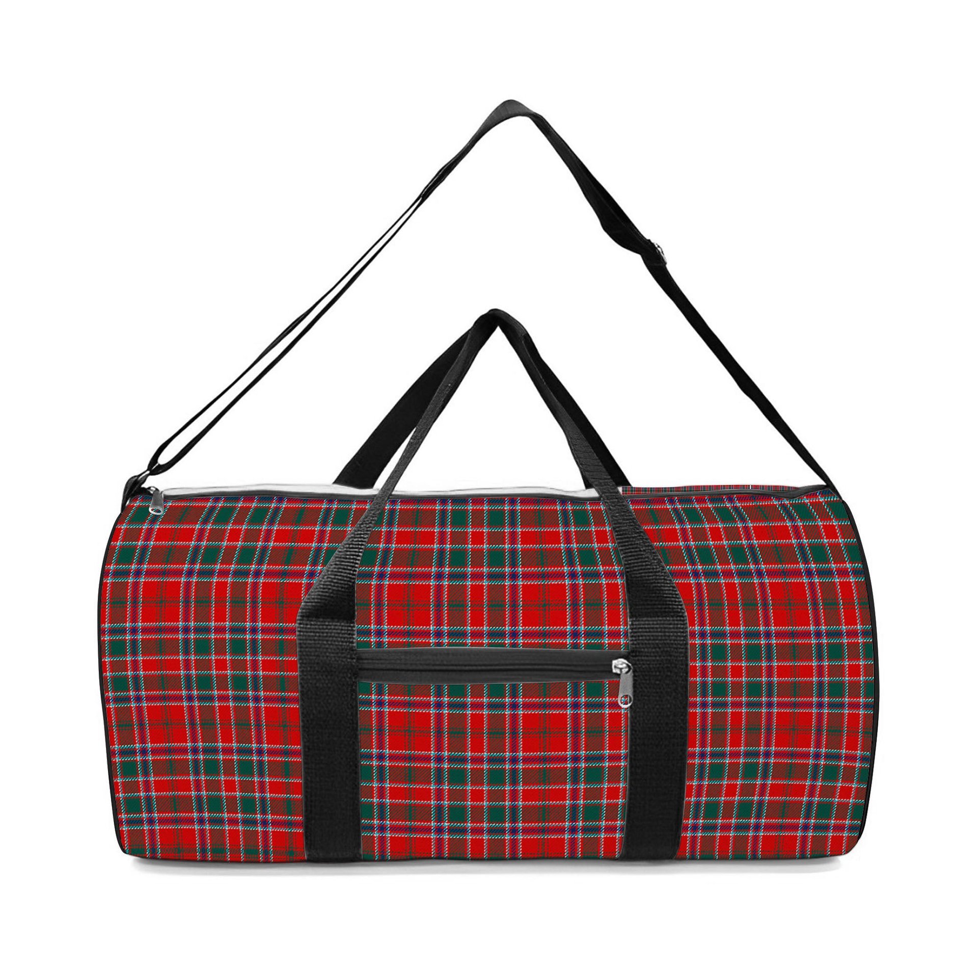 ScotsTee Shop Scottish Donald of Lochmaddy Modern Crest Tartan Travel Bags