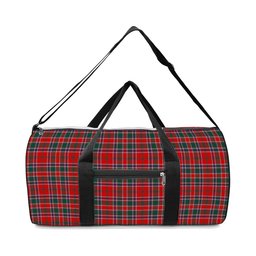 ScotsTee Shop Scottish Donald of Lochmaddy Modern Crest Tartan Travel Bags