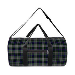 ScotsTee Shop Scottish Davidson of Tulloch Dress Crest Tartan Travel Bags