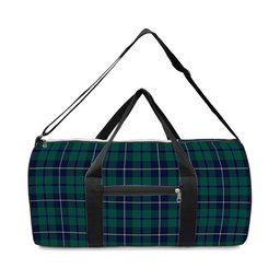 ScotsTee Shop Scottish Douglas Green Modern Crest Tartan Travel Bags