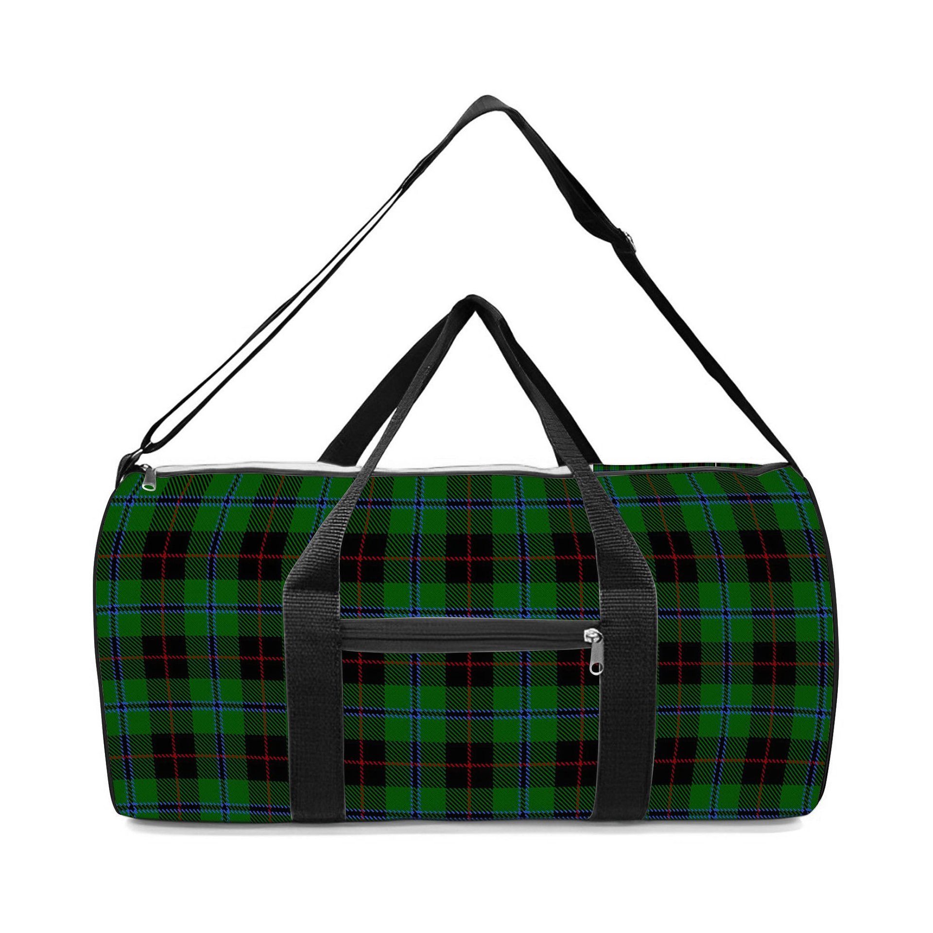 ScotsTee Shop Scottish Douglas Black Crest Tartan Travel Bags