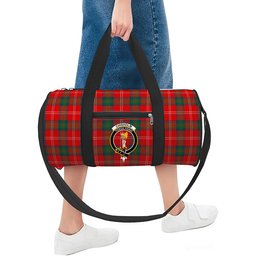 ScotsTee Shop Scottish Chisholm of Strathglass Modern Crest Tartan Travel Bags