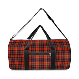 ScotsTee Shop Scottish Dalrymple of Castleton Modern Crest Tartan Travel Bags