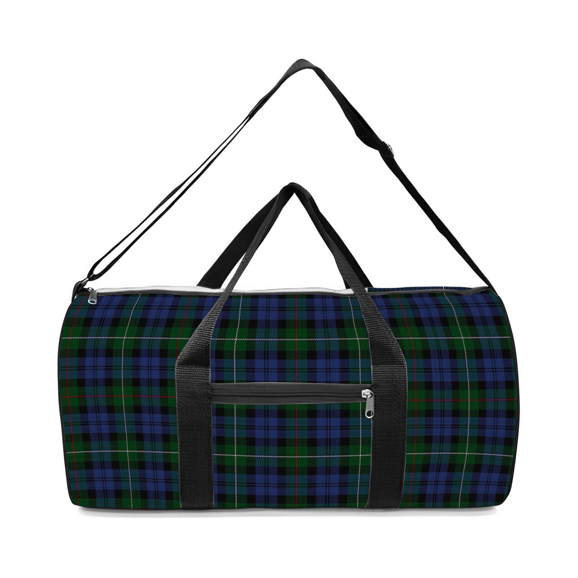 ScotsTee Shop Scottish Campbell Red Crest Tartan Travel Bags