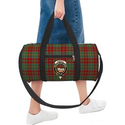 ScotsTee Shop Scottish Donald of Kingsburgh Crest Tartan Travel Bags