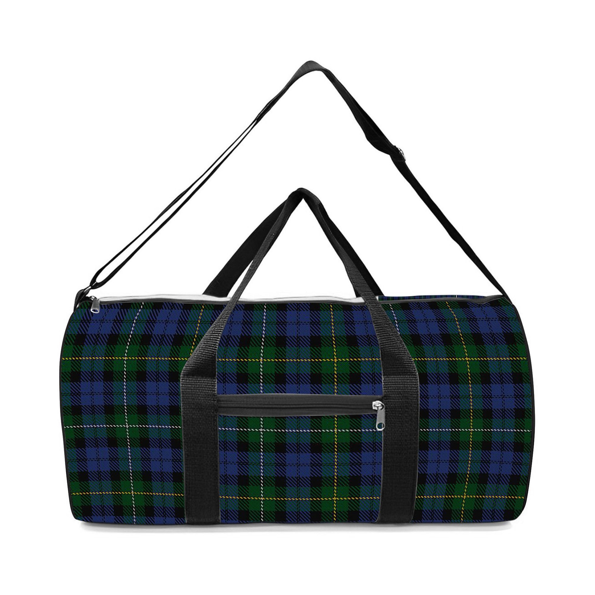 ScotsTee Shop Scottish Campbell of Loudoun Crest Tartan Travel Bags