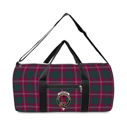ScotsTee Shop Scottish Crawford Red Modern Crest Tartan Travel Bags