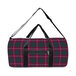 ScotsTee Shop Scottish Crawford Red Modern Crest Tartan Travel Bags
