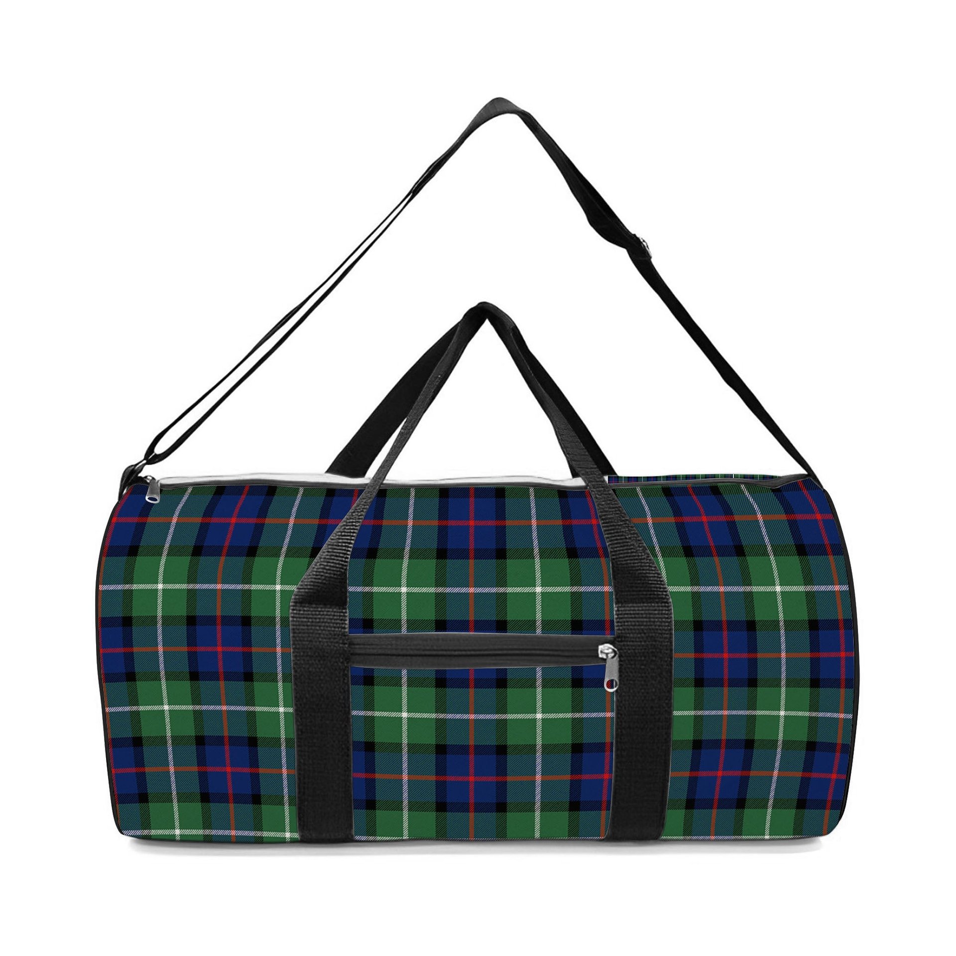 ScotsTee Shop Scottish Davidson of Tulloch Modern Crest Tartan Travel Bags