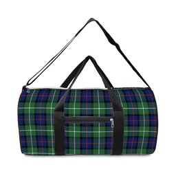 ScotsTee Shop Scottish Davidson of Tulloch Modern Crest Tartan Travel Bags
