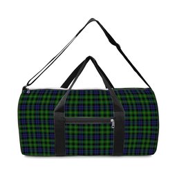 ScotsTee Shop Scottish Campbell of Breadalbane Crest Tartan Travel Bags