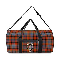 ScotsTee Shop Scottish Dalrymple of Castleton Ancient Crest Tartan Travel Bags