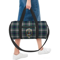 ScotsTee Shop Scottish Davidson of Tulloch Dress Modern Crest Tartan Travel Bags