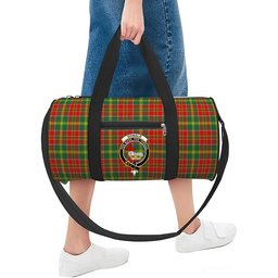 ScotsTee Shop Scottish Donald of Kingsburgh Modern Crest Tartan Travel Bags