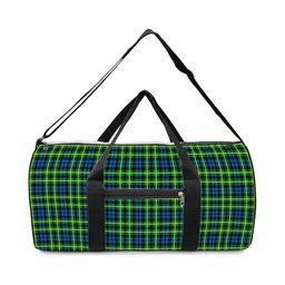 ScotsTee Shop Scottish Campbell of Breadalbane Ancient Crest Tartan Travel Bags