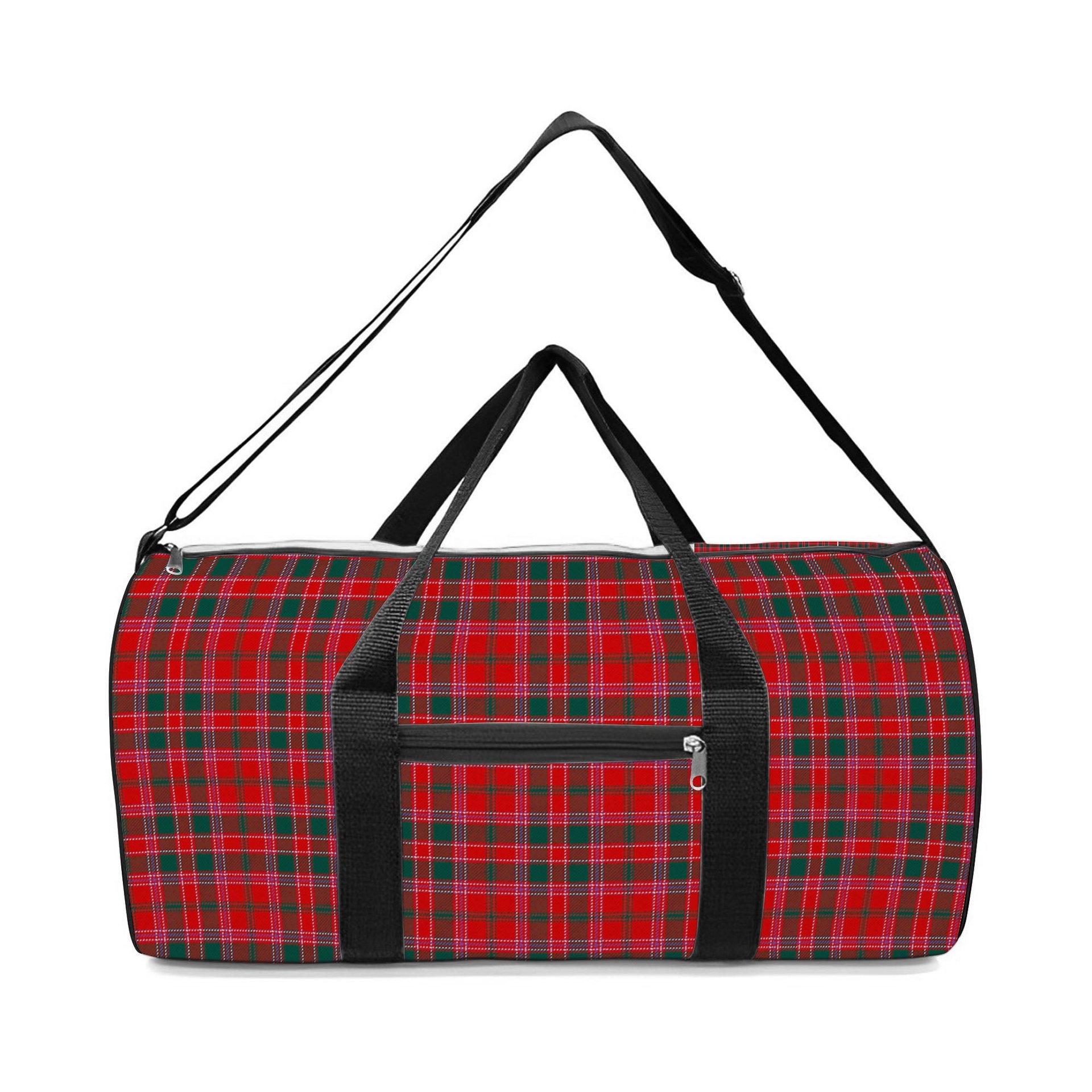 ScotsTee Shop Scottish Dalzell Modern Crest Tartan Travel Bags