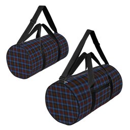 ScotsTee Shop Scottish Cockburn Brown Modern Crest Tartan Travel Bags