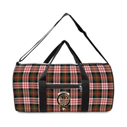 ScotsTee Shop Scottish Carnegie Dress Modern Crest Tartan Travel Bags
