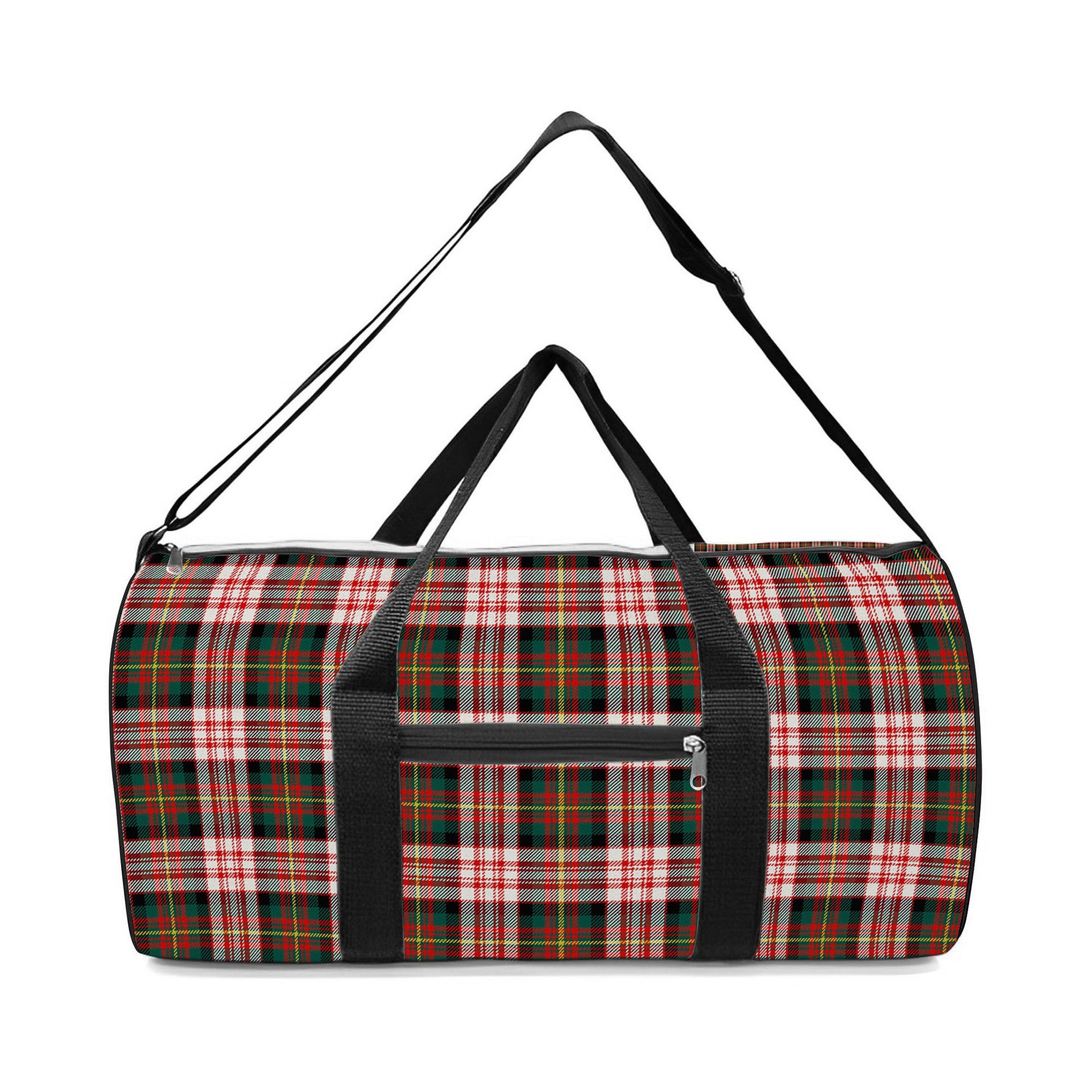 ScotsTee Shop Scottish Carnegie Dress Modern Crest Tartan Travel Bags