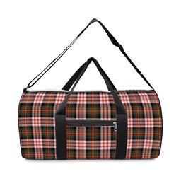 ScotsTee Shop Scottish Carnegie Dress Modern Crest Tartan Travel Bags