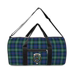 ScotsTee Shop Scottish Davidson of Tulloch SC Crest Tartan Travel Bags