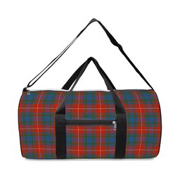 ScotsTee Shop Scottish Fraser Gathering Red Ancient Crest Tartan Travel Bags