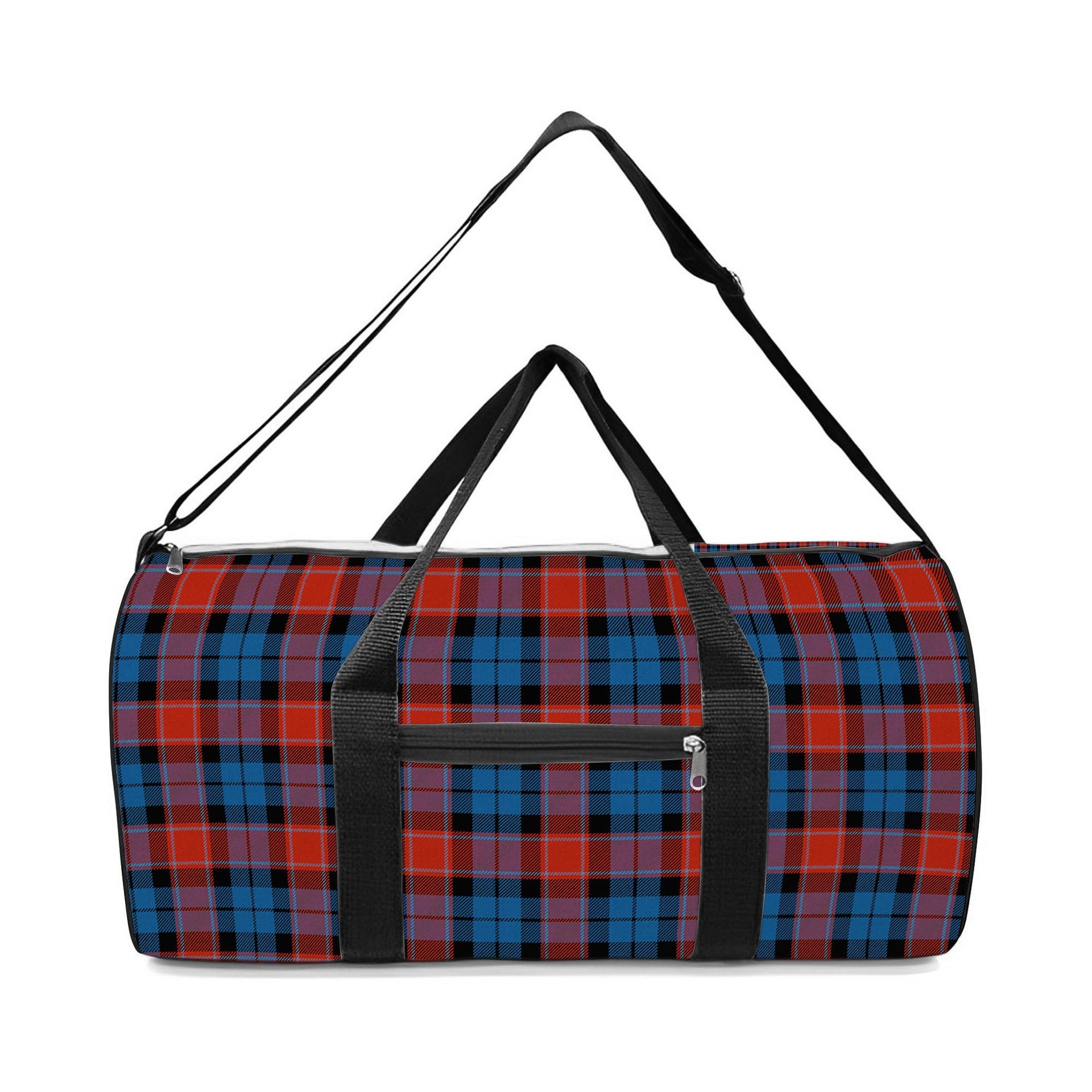 ScotsTee Shop Scottish Graham of Menteith Red Ancient Crest Tartan Travel Bags